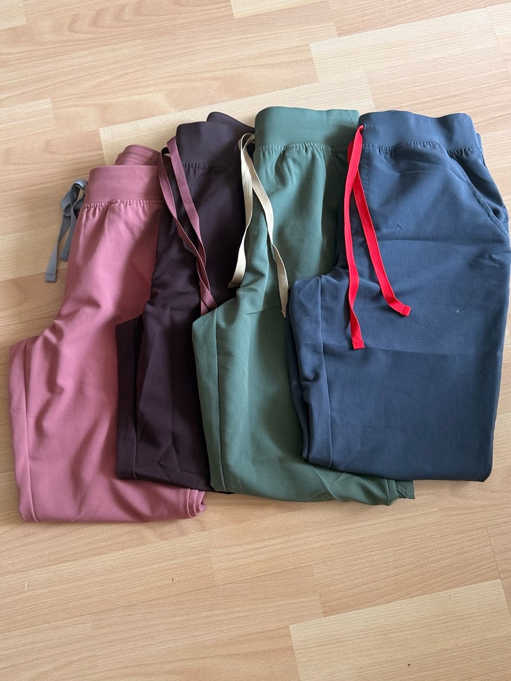 Figs Women's Joggers - Mauve, Dark Brown, Olive Green & Navy